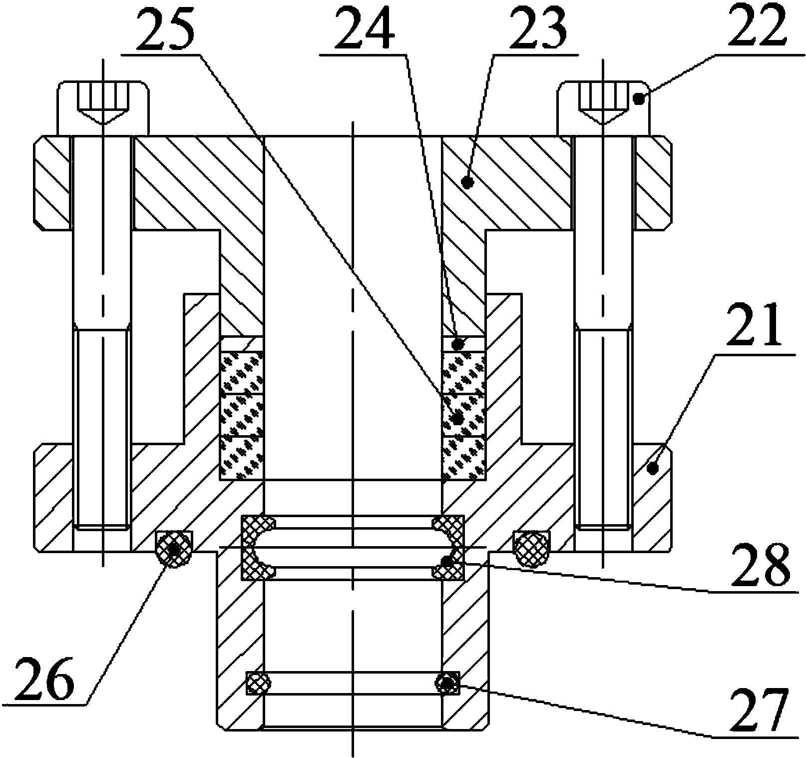 一種具有優(yōu)良密封效果的過(guò)濾器及其軸密封組件
